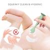 Аппликатор для детского крема от опрелостей Easy Clean, силиконовый скребок, шпатель для нанесения пасты на ягодицы с подставкой-присоской
