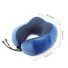Pillows Travel Pillow Memory Foam Neck Dark Blue