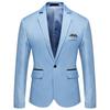 2024 Mens Suit Business Casual No Iron Single Button Split Collar Wedding Party Coat Slim Fit Office Blazer Blazersets