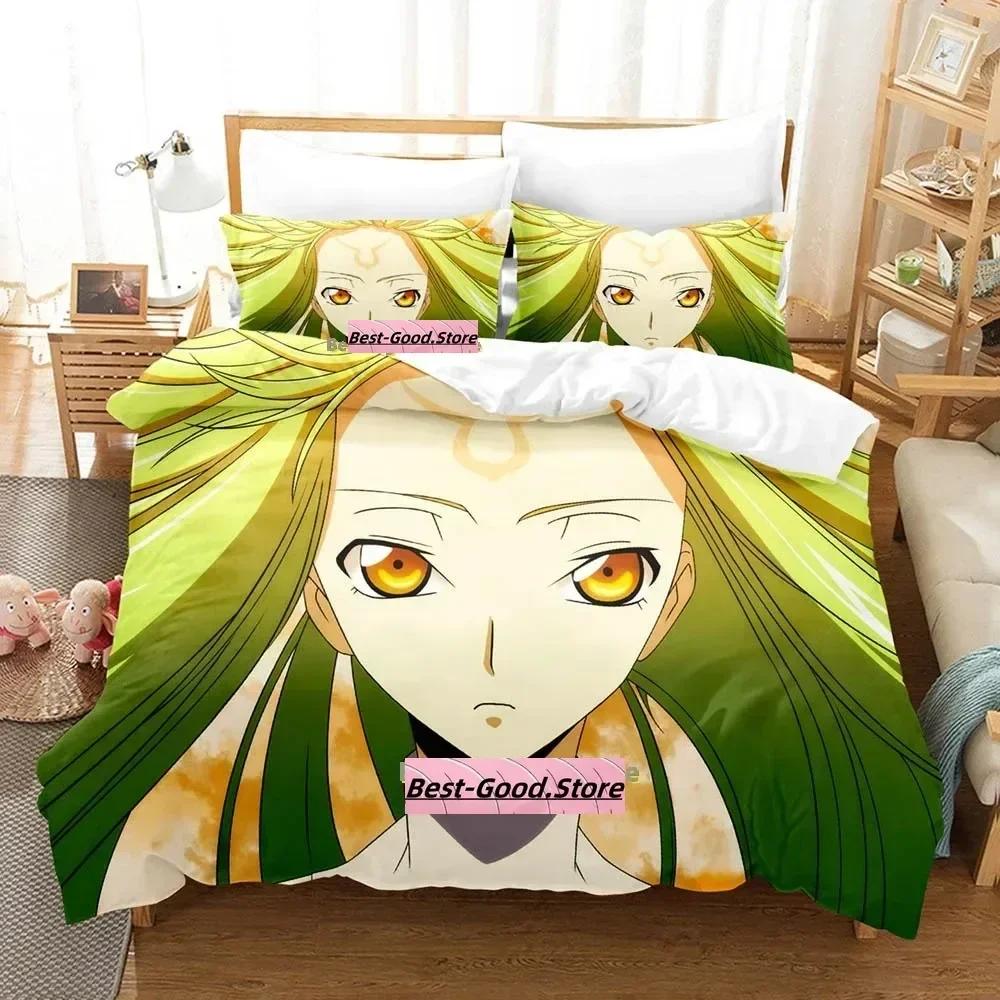 Лучший постельный комплект Code Geass Пододеяльник Полный Queen King Размер Наволочка Постельное Белье с Принтом Постельный Комплект Взрослый Детская Спальня Односпальный Twin