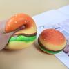 Squishy Stress Relief Toy Hamburger Pinching Cookies Decompression Venting Toy Anxiety Relaxation Office Desktop Accessory