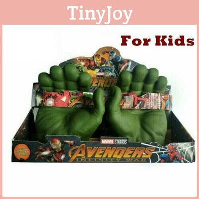 Невероятный Халк Смашинг Руки Мстители Косплей Перчатки Мягкая Игрушка Подарок для Вечеринки