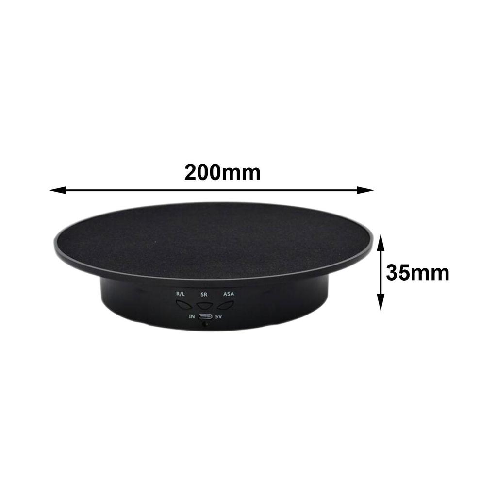 Electric Rotating Display Stand Electric Display Rack Show Holder for Bags Cakes Jewelry Photography Product Shows Cosmetic