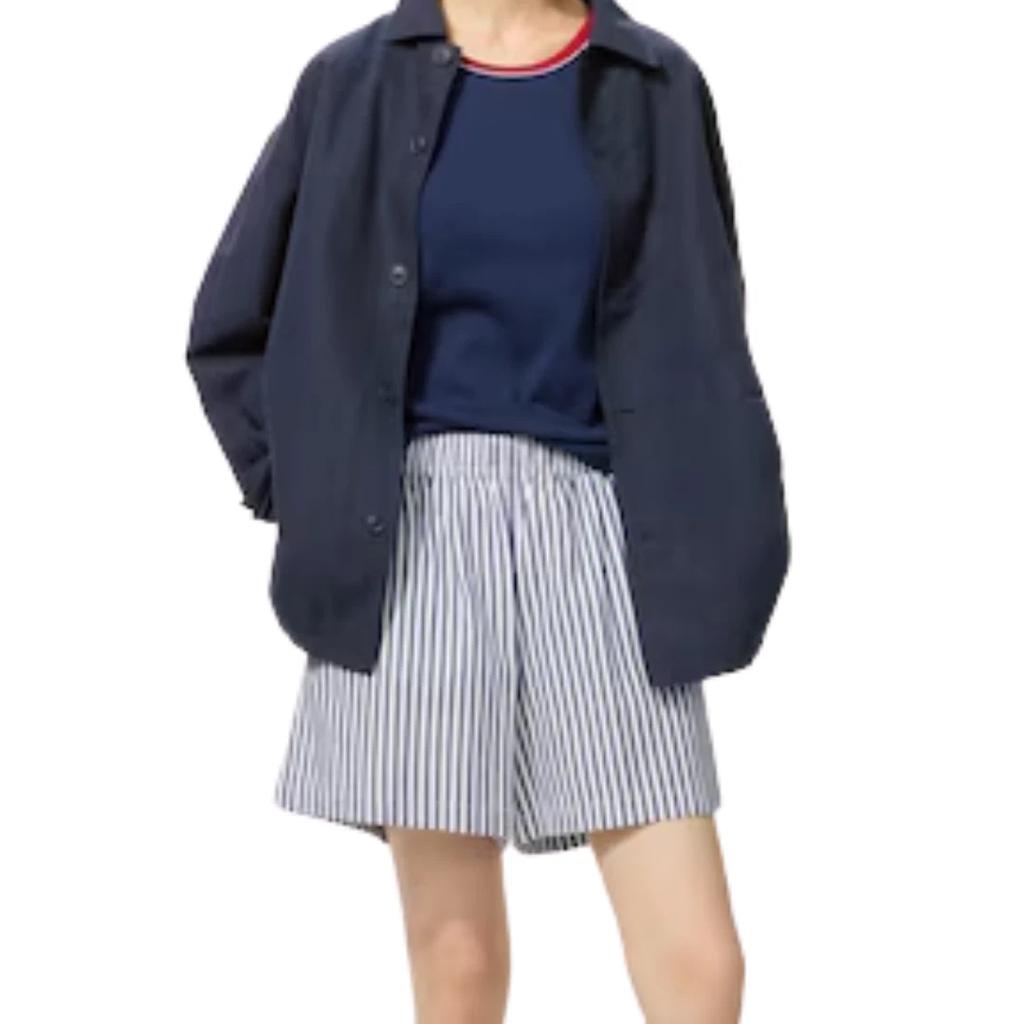 Uniqlo Хлопково-льняная рубашка-куртка 4 цвета XS-4XL Мужская Унисекс Новая Япония