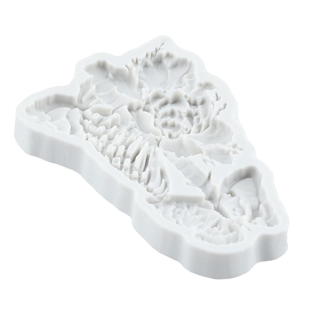 Силиконовая форма для человеческих органов Легкое Сердце Мозг Череп Скелет Формы для мастики Инструменты для украшения торта Топпер для кексов Конфеты Сахарная мастика Полимерная глина