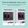 Portable Car Fridge Regrigerator 4L Small Household Silent Cooler Warmer 12V/110V with Mirror & LED