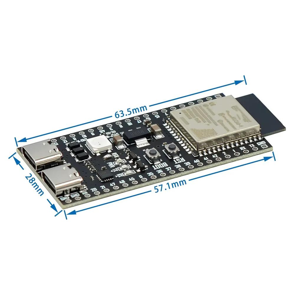 ESP32-S3-DevKitC-1 ESP32-S3 WiFi Bluetooth-совместимый BLE 5.0 Mesh Плата разработки Беспроводной модуль ESP32 N16R8 N8R8 N8R2