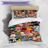 3pcs Duvet Cover Set (1*Duvet Cover + 2*Pillowcase, Without Core), Angry Birds Print Bedding Set, Bedroom Decor, All‑Season, Birthday Gift