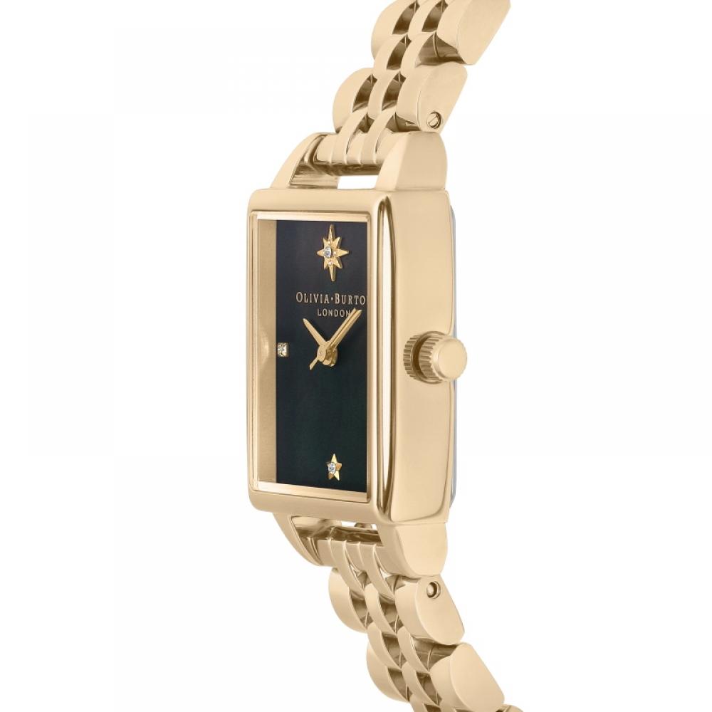 Olivia Burton Ob16gd60 CeleStial Натуральный перламутровый циферблат Женские металлические часы