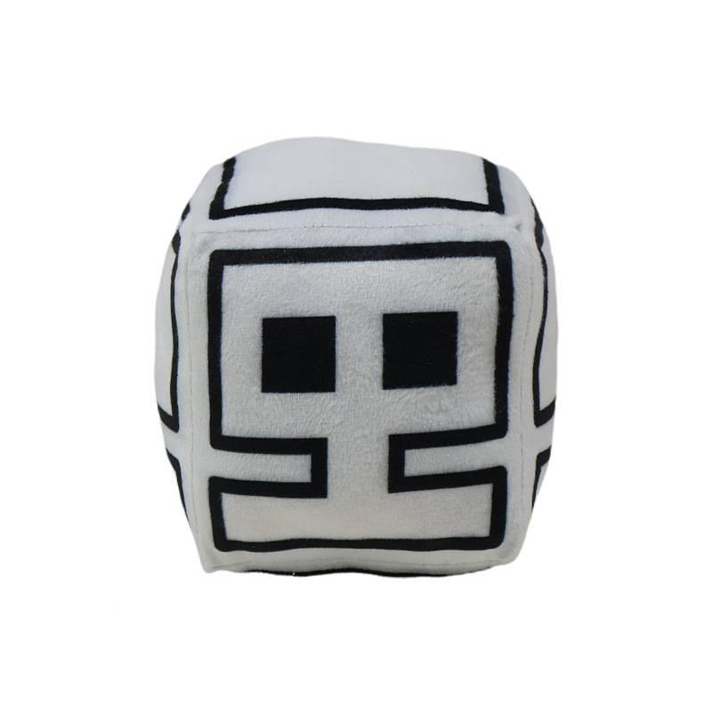 Geometry Game Dash Character Plush Cushion Stuffed Toy Expression Gift Block