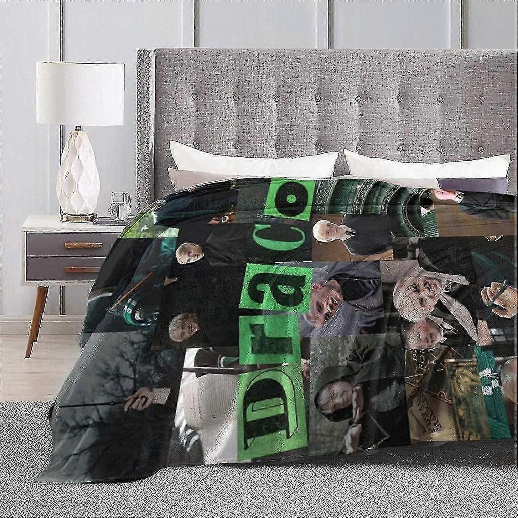 Draco-Malfoy-All-Season Fleece Blankets Warm Fluffy Microfiber Throw Blanket for Couch Bed Sofa-X19 -CT239jvrivjh3679 2025