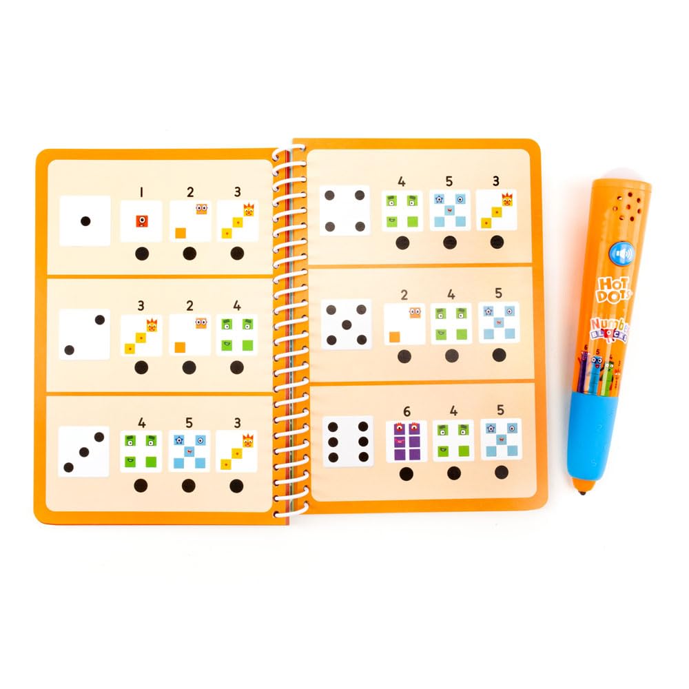 Numberblocks Activity Book Interactive Number Voice Educational Authentic 1-10 & Pen, Play, Pen, Toy, EI2550,
