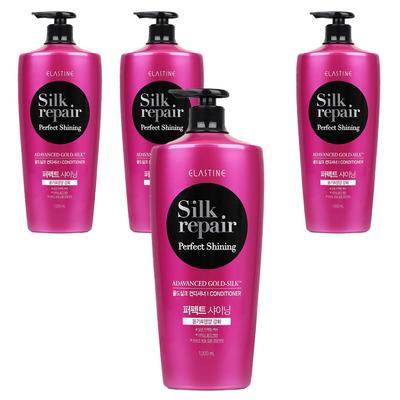 Кондиционер для волос Elastine Silk Repair Perfect Shining Gold Silk, 1,2 л, 4 шт.