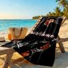 Michael Jackson Customizable Name Beach Towel Soft Durable Quick-Dry Suitable for Swimming Gym Camping Yoga Vacation