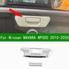 Для Nissan Navara NP300 2015- Аксессуар блестящий хромированный серебристый боковая дверь багажника Ручка двери багажника Накладка 2016 2017 2018
