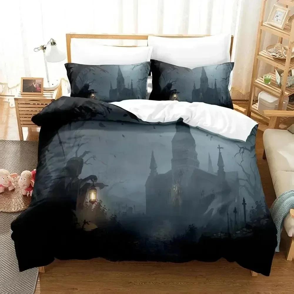 3D Anime Game Identity V Printed Bed Set Duvet Cover Pillowcase Bedding Set Bed Linen Sheet Quilt Cover Full Queen King Size
