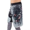Мужские боксерские шорты японского воина серого цвета для фитнеса, боксерские шорты Tiger Muay Thai, короткие шорты для кикбоксинга, boxeo pretorian
