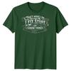 I Fix Stuff Unisexs T Shirt Funny Plumber Electrician Mechanic Graphic Tee