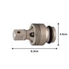 Tone HPNJ40S Impact Ball Joint Drive (Short Type), 12.7mm (1/2")