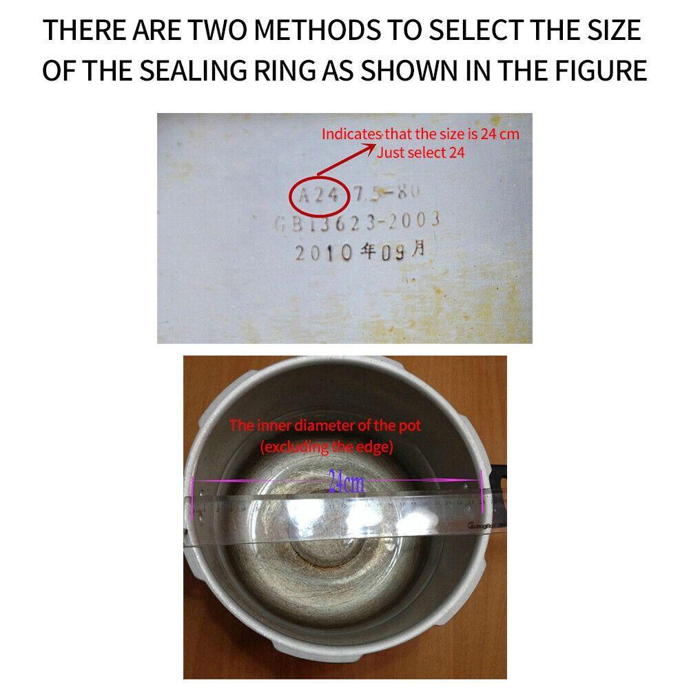 20-32cm Pressure Cooker Seal Ring Pressure Cooker Seal O Ring  Aluminum Pressure Cooker