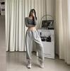 Gray Sweatpants Women Baggy Harem Pants Wide Leg Sweat Pants Oversized Harajuku Joggers Woman High Waisted Black Trousers