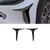 Hyorabyn Декоративные накладки на передние противотуманные фары для Toyota Yaris Cross Черные (Новая модель), Прочный, Дополнительный, Дизайн, специфичный для автомобиля, Набор из 2 частей,