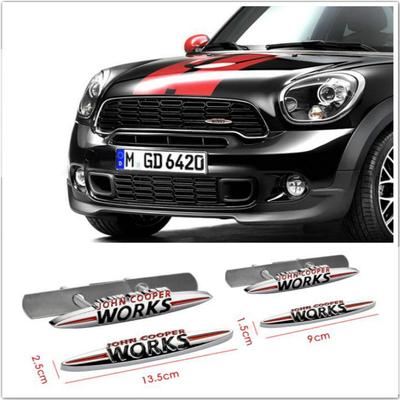 Автомобильные наклейки, эмблема, значок для Mini Cooper S John Cooper Works R50 R52 R53 R55 R56 R57 R58 R59 R60 R61 F55 F56 Clubman Countryman