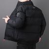 Мужская новая зимняя стеганая повседневная куртка со стойкой, стеганая куртка мужская утолщенная теплая стеганая куртка мужская одежда