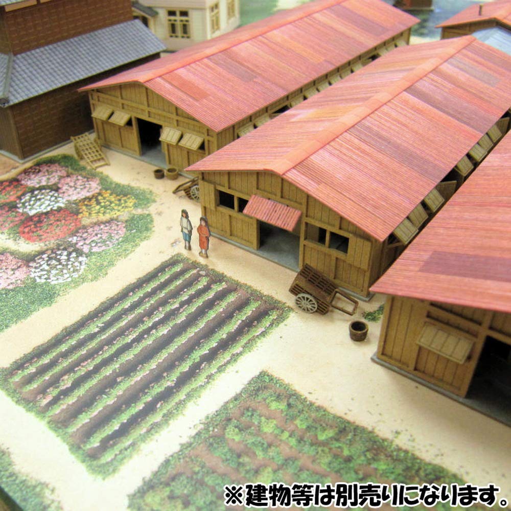 Sankei Studio Ghibli Series Унесенные призраками Таинственный город Диорама Бумажная поделка 1/150 MK07-32