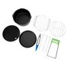 7in Kitchen Electric Fryer Accessory Cake Pan Pizza Plate Silicone Pad Grill Skewers Clamp
