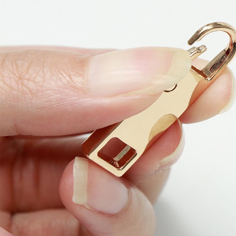 Металлический съемный брелок-пуллер для молнии: Универсальный сменный язычок для молнии для рюкзаков и одежды