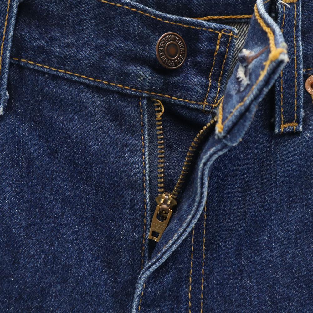 Levi's 00-е 505 Сделано в США Прямые джинсы W28 Индиго синие джинсы Мужские Б/У