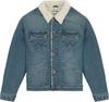 Demiseason Jacket Wrangler Icons Sherpa Jeansjacket (W4MSUG10K)