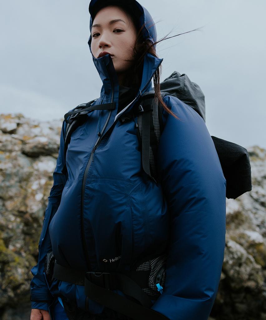 Helinox Wear Zero Light Rain Shell_Blue
