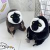 New White-faced Monkey Plush Keychain Pendant Doll Creative Doll Grab Machine Doll Children's Holiday Gift