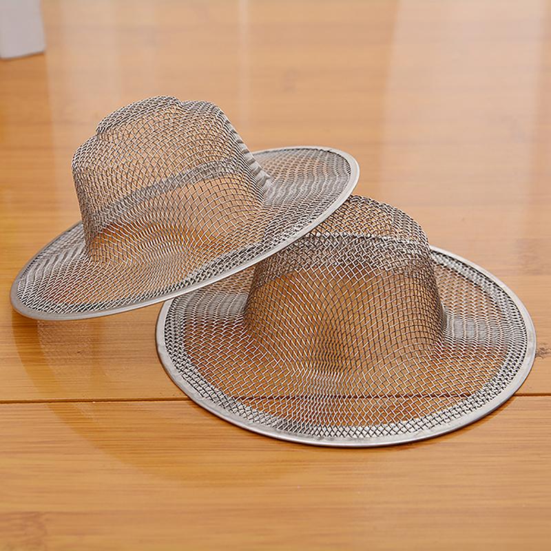 2 шт., сливной фильтр для ванной комнаты из нержавеющей стали, ловушки для волос для душа, сетка для скрининга