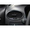 4PCS For Ford Focus 2 2005-2013 Air Conditioning ABS Chrome Trim Outlet Decoration Circle Ring Auto Accessories
