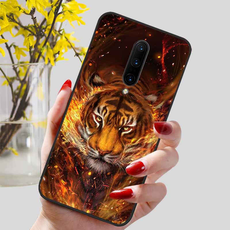 Phone Cover For Oneplus 7 Pro Case Lovely Printed TPU Silicon Soft Capa On for One Plus 7 7T Pro Oneplus7 7Pro Protection Covers
