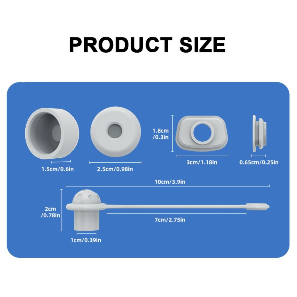 Набор из 3 шт. герметичных крышек-стопперов от проливания, силиконовые стопперы для стаканов, аксессуары для стакана Stanley 1.0 2.0 40 унций/30 унций