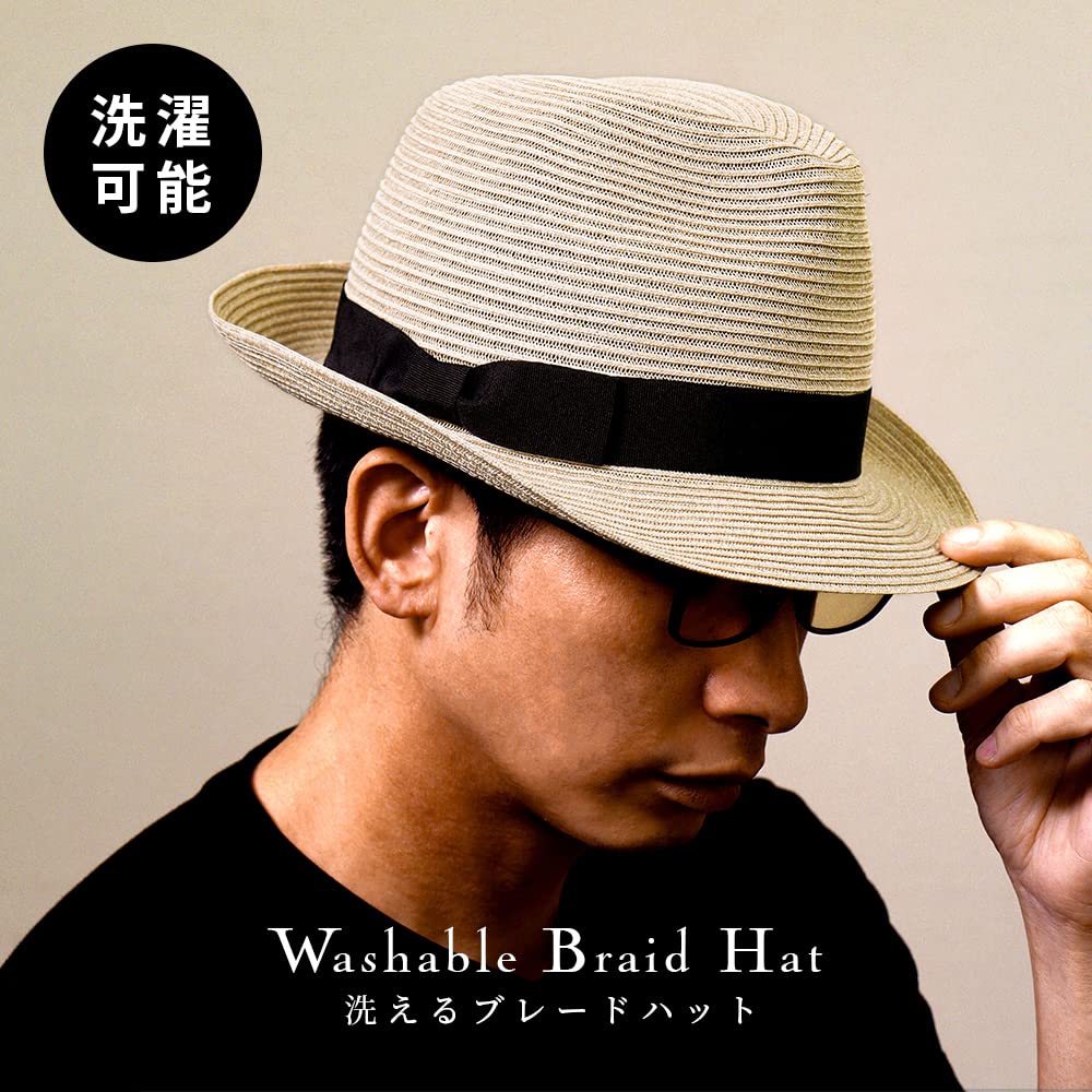 IMedia Моющаяся Соломенная Солнечная Шляпа с Защитой от УФ-лучей Моющаяся Плетеная Шляпа для Мужчин и Женщин Шляпа, Шляпа, Защита, Защита, Весна/Лето,