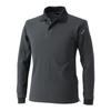 Рубашка поло с длинным рукавом TS DESIGN ES 4075 25, цвет угольно-серый, размер L (Все сезоны)
