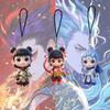 Nezha 2 Devil Children Haunted Sea Lotus Root Cake CP Phone Chain Подвеска Cartoon Anime Bag Charms