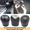 Для Renault Twingo Scenic Megane Laguna Kangoo Clio II 2 MK2 172 18 Logan ABS Автомобильная ручка переключения передач Рычаг переключения передач Ручка с головкой