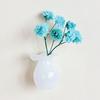 5Pcs Mini Glass Vase Refrigerator Magnet Home Office Kitchen Locker Fridge 3D Flower Vase Magnetic Decoration Ornament