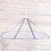 Folded Mesh Clothes Basket Multipurpose Laundry Basket Clothes Drying Net Rack  Coat Dress