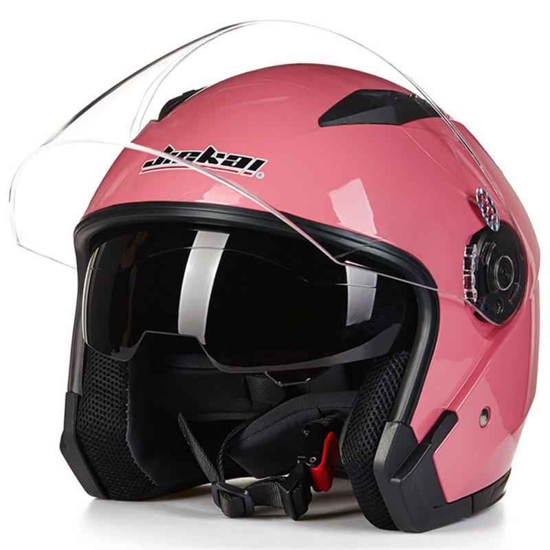 JIEKAI JK-512 Dual Lens Motorcycle Helmet for Electric Vehicles