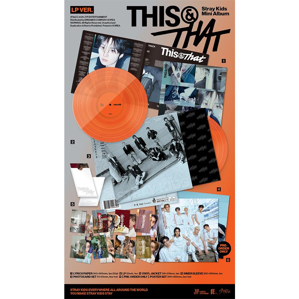 [Предзаказ] Stray Kids - THIS & THAT (LP ВЕР.)