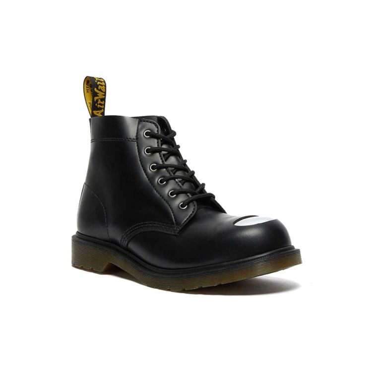 Dr. Martens 101 Leather Versatile Outdoor Short Boots Unisex Boots Black 26660001