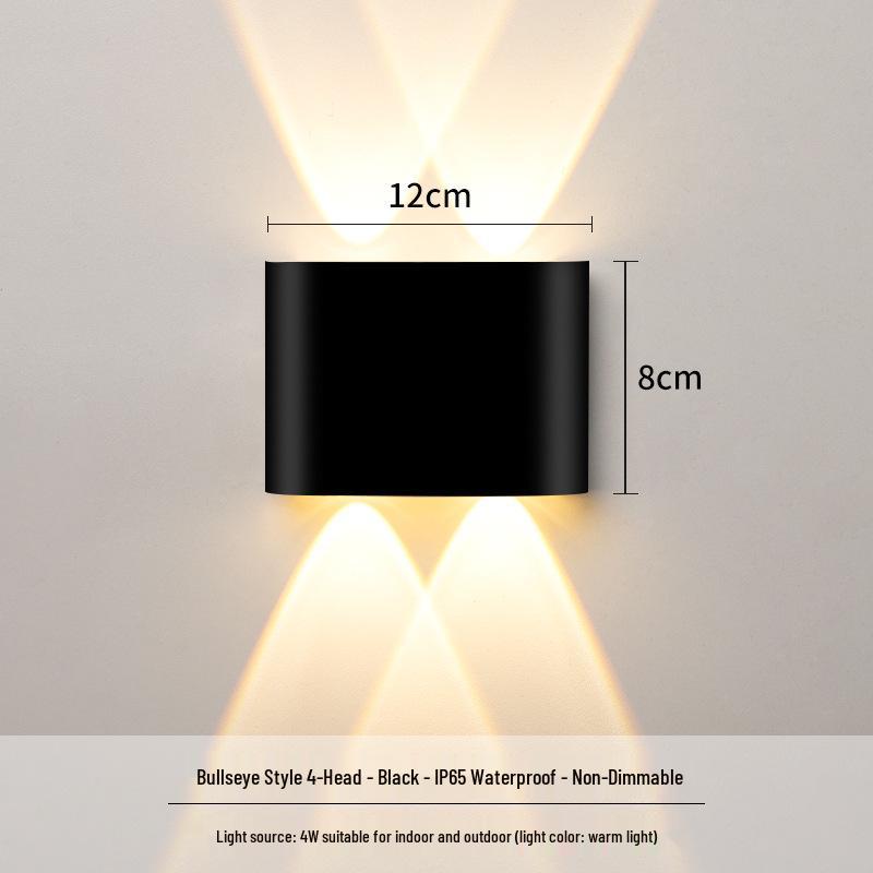 Modern Waterproof LED Wall Light for Outdoor & Indoor Spaces