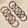 5Pcs Elegant Headband Hair Ring Head Rope Fashion Headwear For Girl Sweet Rubber Band Hair Accessories